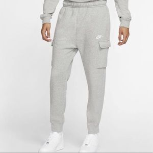 Nike Grey Cargo Joggers